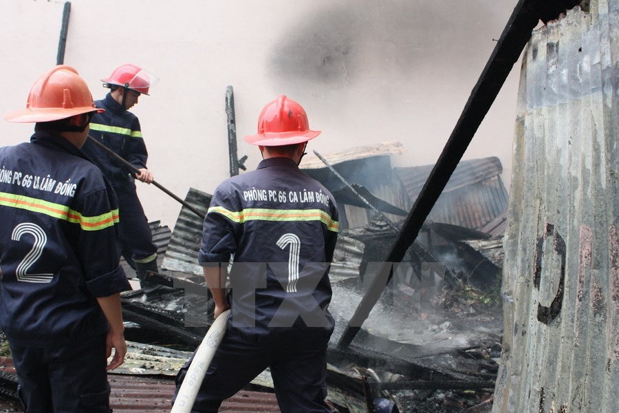 Đức Trọng: Hỏa hoạn lúc rạng sáng làm một người tử vong