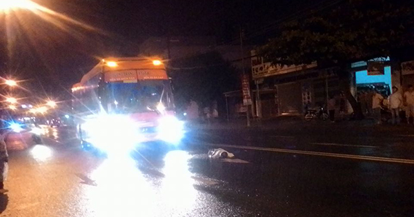 Bảo Lộc: Một người đi bộ bị xe khách Phương Trang tông trọng thương