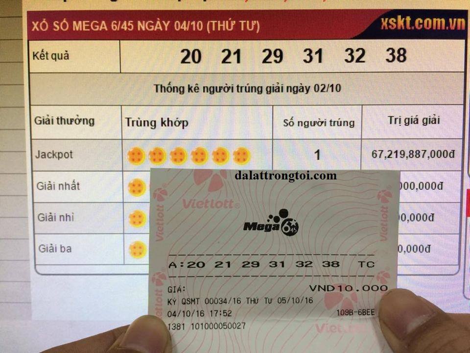 Sự thật về tờ vé số kiểu Mỹ trúng 67 tỷ đang lan truyền trên mạng?