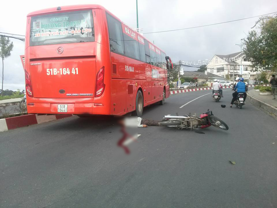 Đà Lạt: Tai nạn giao thông nghiêm trọng khiến một người chết tại chỗ
