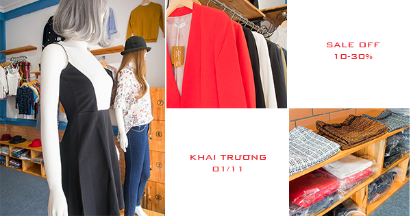 Bảo Lộc: Khai trương shop thời trang xuất khẩu, giảm giá đến 30%