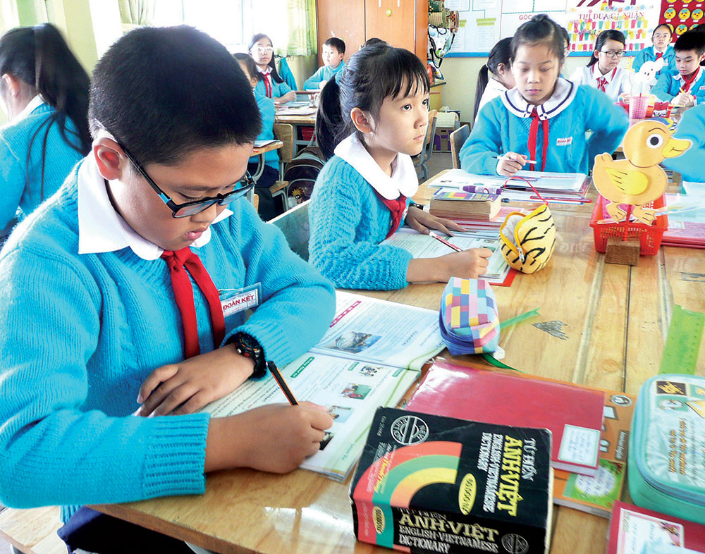 Đà Lạt: Cho học sinh “làm quen” với tiếng Anh từ lớp 1