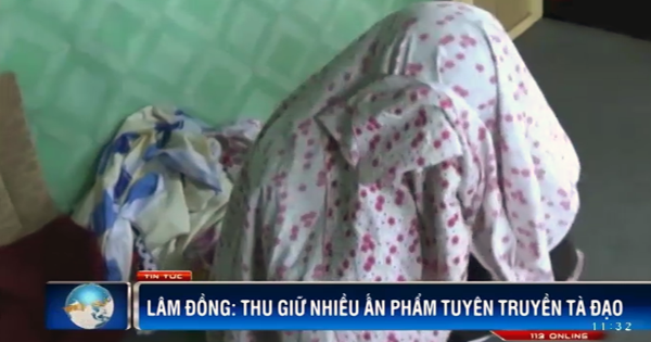 Đà Lạt: Thu giữ nhiều ấn phẩm tuyên truyền tà đạo