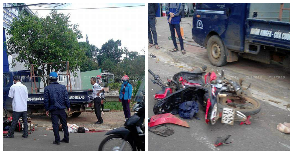 Bảo Lộc: Tông vào đuôi xe tải, một người tử vong tại chỗ