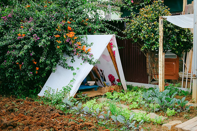 Đà Lạt lại có “NGÔI NHÀ TÍ HON” giữa vườn đẹp như cổ tích