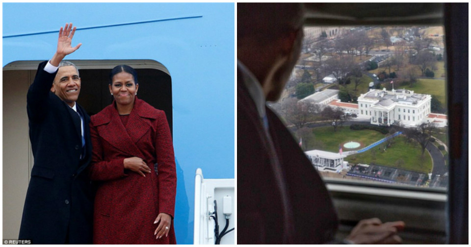 Tổng thống Obama nghẹn ngào vẫy tay chào tạm biệt người dân lần cuối