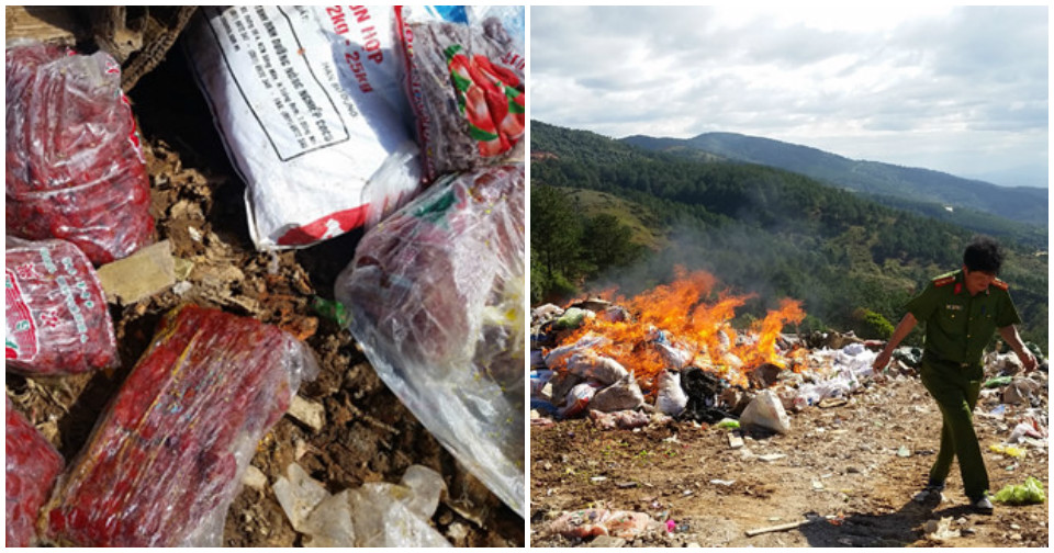 Đà Lạt: Tiêu hủy 10 tấn mứt có nguồn gốc Trung Quốc