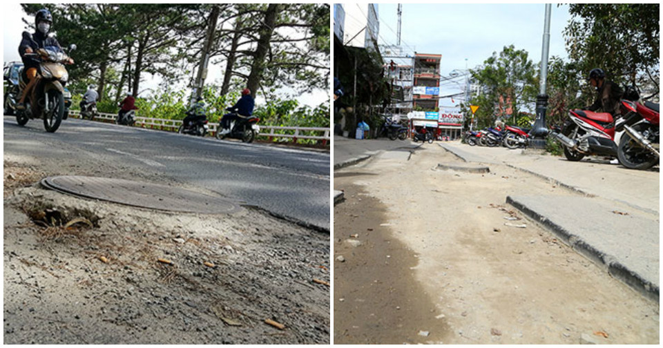 Đà Lạt: Cần sớm khắc phục các sai sót trong hoàn trả mặt đường