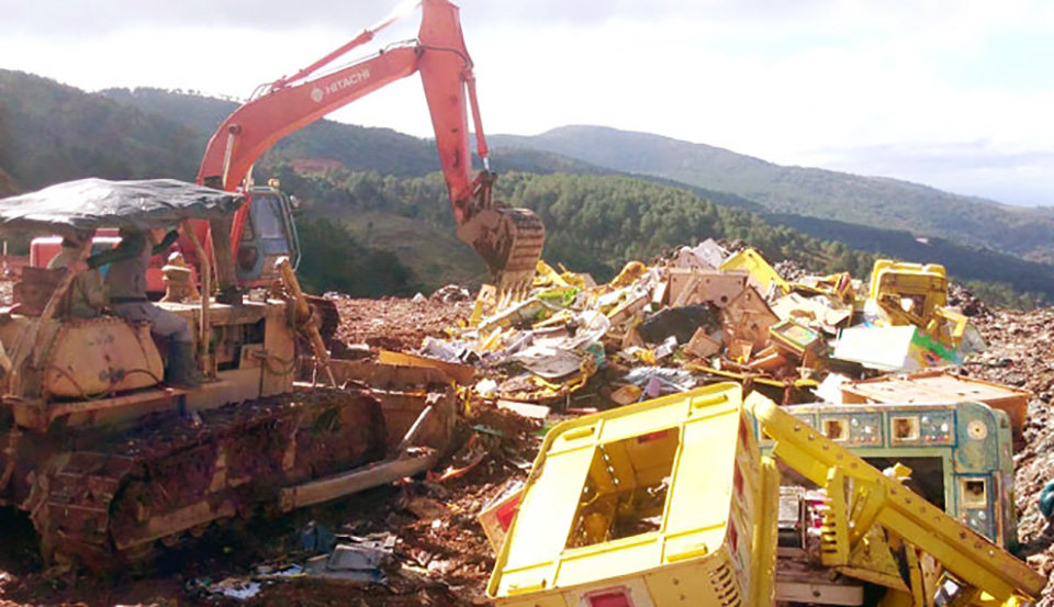 Đà Lạt: Tiêu hủy 128 máy trò chơi bắn cá