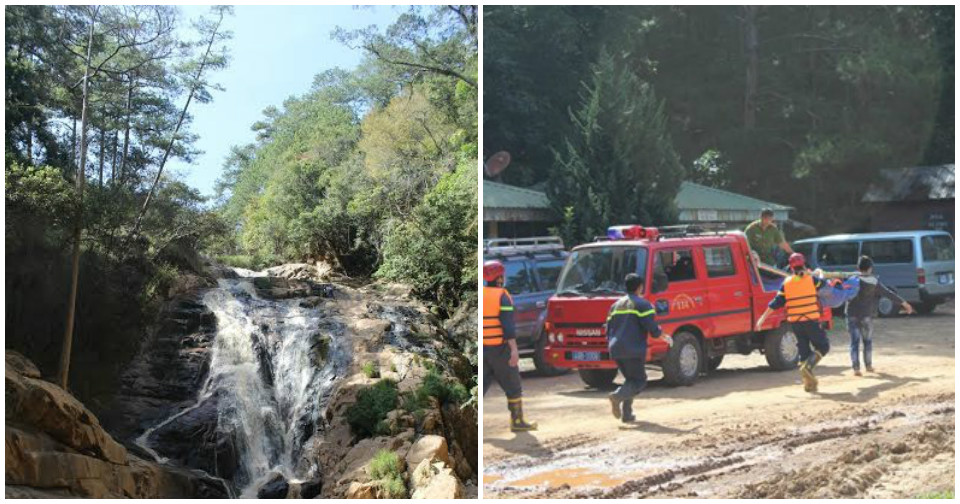 Đà Lạt: Hai người tử vong khi chơi vượt thác Hang Cọp