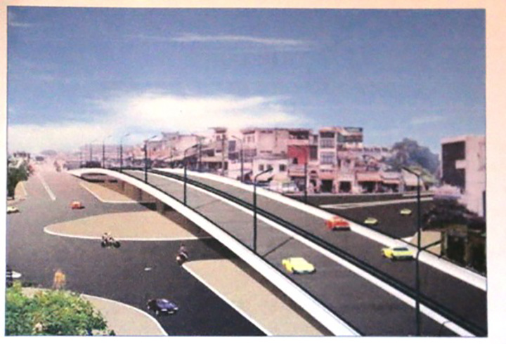 Xây cầu vượt giảm ùn tắc giữa quốc lộ 1A và quốc lộ 20