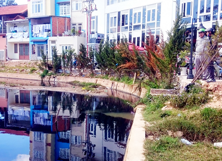 Đà Lạt: Nguồn nước ô nhiễm tấn công hồ Xuân Hương