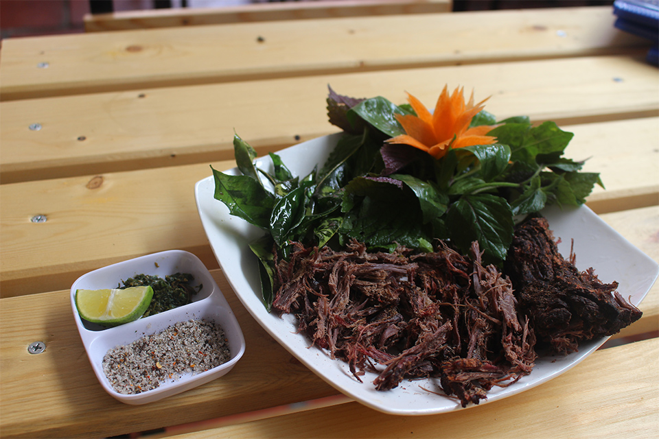 Trâu gác bếp, Thắng cố… đặc sản Tây Bắc xuất hiện tại Đà Lạt