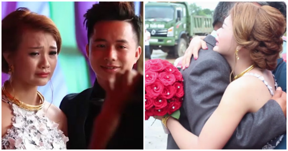 Lâm Đồng: Bố khóc nức nở tiễn con gái về nhà chồng khiến ai cũng thổn thức