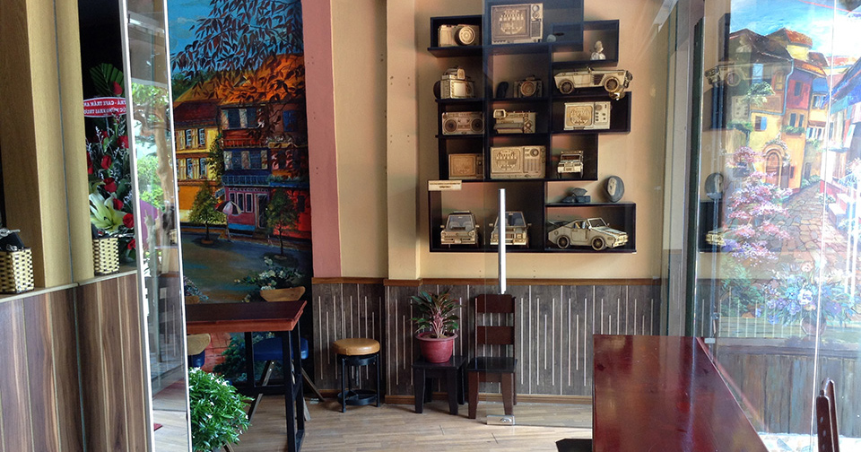 Bảo Lộc: Độc đáo quán cà phê Mô hình