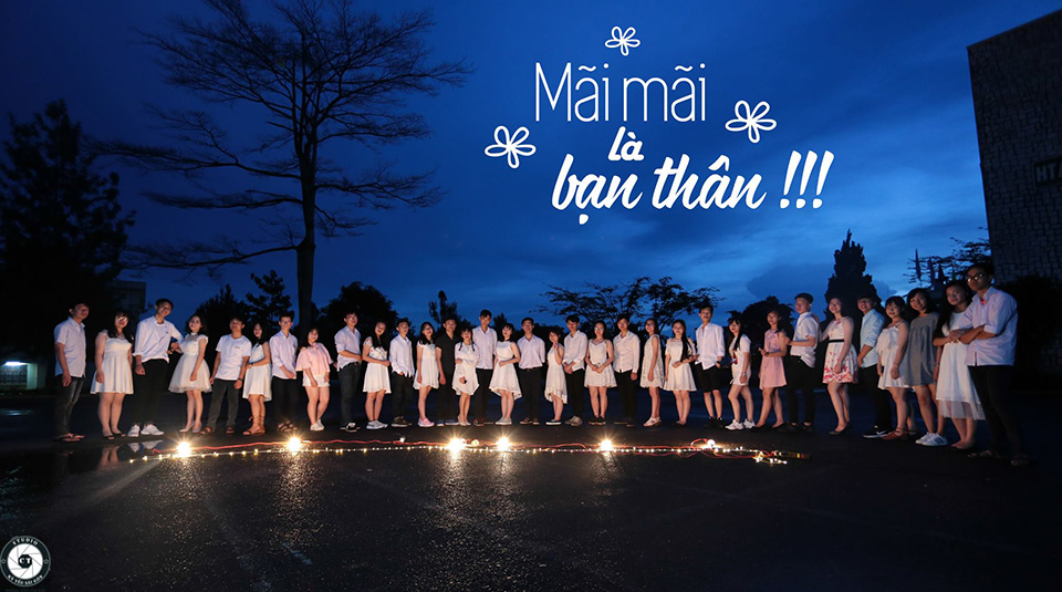 Lâm Đồng: Rộ ảnh kỉ yếu lưu giữ thời gian chất phát ngất