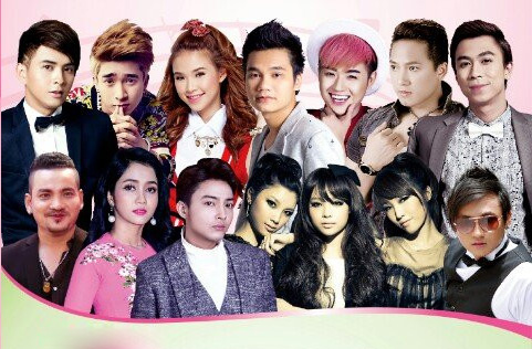 Dàn sao Việt sẽ biểu diễn trong Hội chợ triễn lãm Nông Nghiệp – Thương Mại 2017