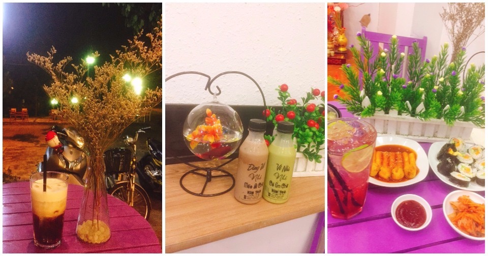 Bỏ túi quán TRÀ SỮA TÍM LỊM siêu lung linh cho ngày hè thêm rộn rã