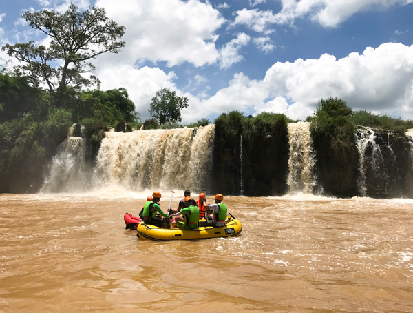 Lâm Đồng: Thuyền phao – trải nghiệm tuyệt vời trên sông Đạ Đờn