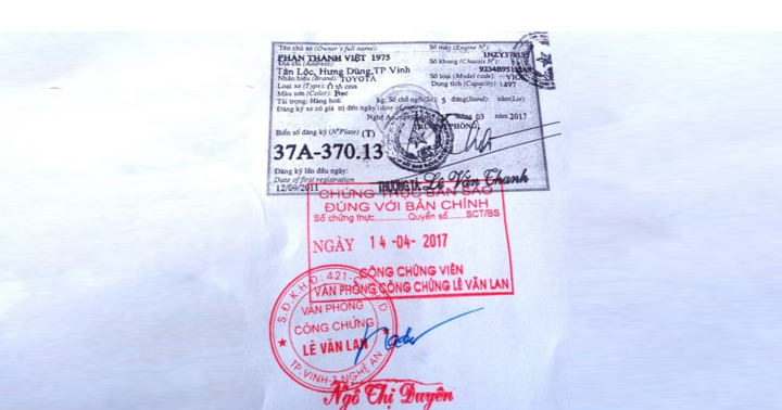 Thống đốc đề nghị không xử phạt chủ xe ‘không có giấy tờ gốc’