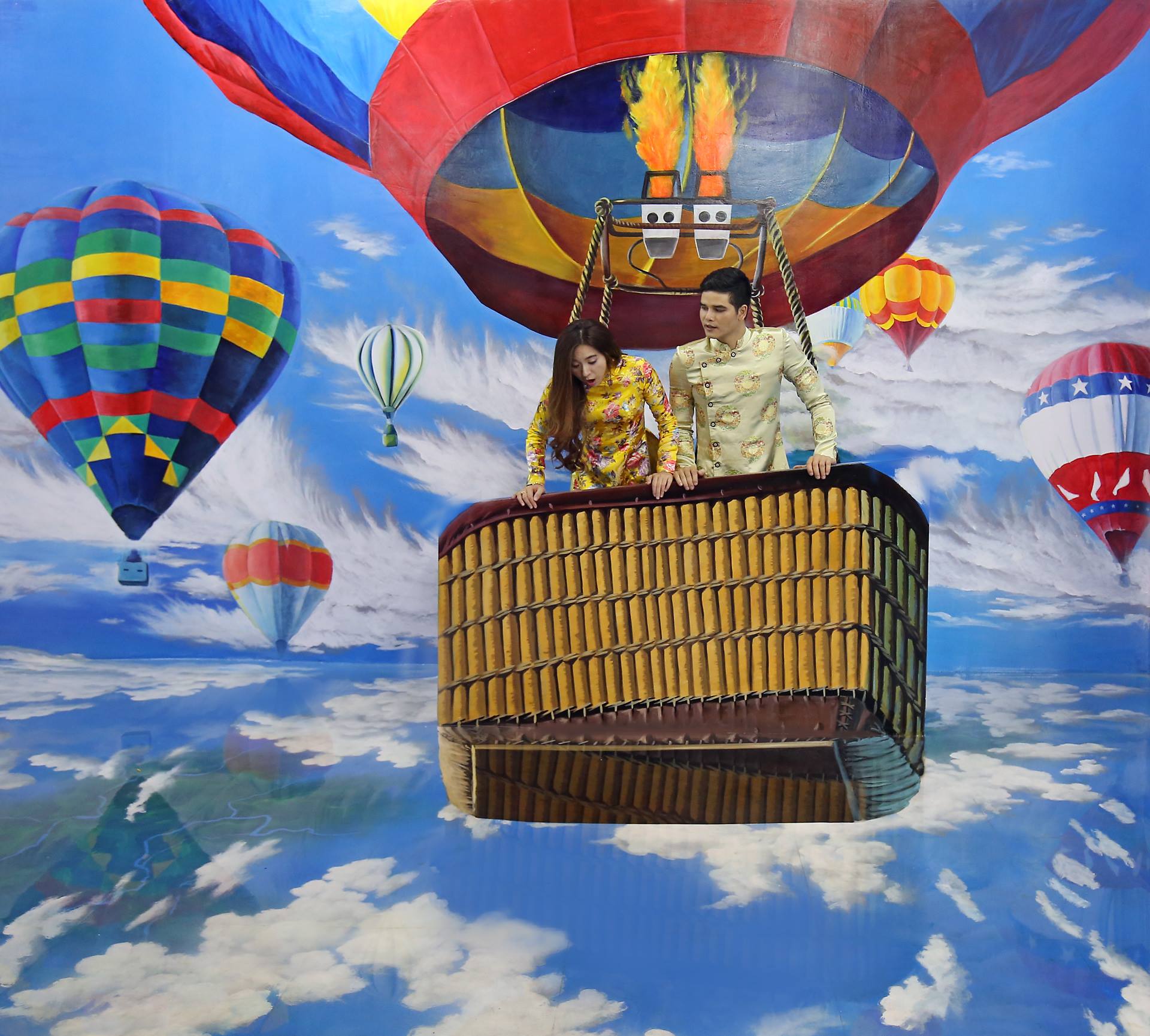 Độc đáo hàng trăm bức tranh nghệ thuật 3D tại Đà Lạt