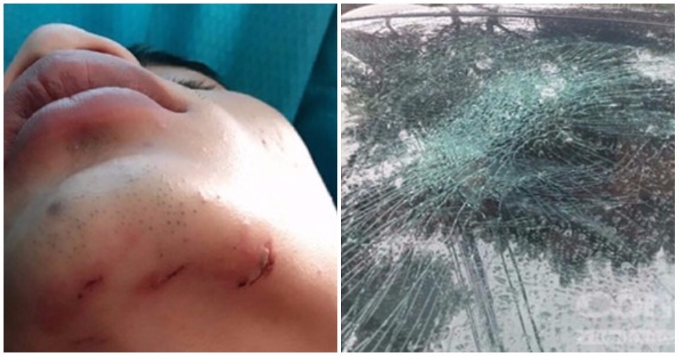 Côn đồ vác mã tấu đánh người giữa chợ đêm Đà Lạt