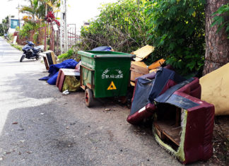 Đà Lạt: Ðường Vạn Kiếp ô nhiễm vì rác