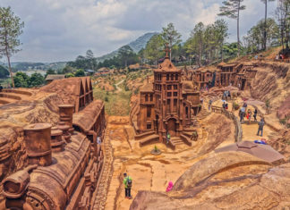 Nhiều sai phạm tại Khu đường hầm điêu khắc Đà Lạt