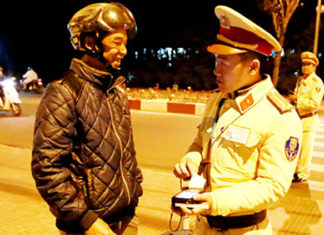 Đà Lạt: Trung úy Cảnh sát giao thông tận tụy