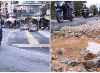 Hoàn nguyên không chu đáo mặt đường Đà Lạt tiếp tục xuống cấp