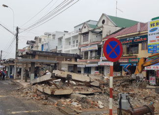 Bảo Lộc: Giải tỏa 11 ki ốt trên đường Lê Hồng Phong