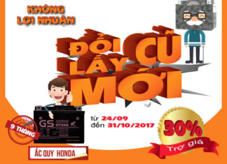 Đổi bình ắc quy cũ lấy ngay bình mới chỉ có tại hệ thống Head Tâm Anh