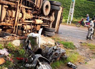 Bảo Lâm: Xe máy đối đầu xe chở rác, một người tử vong