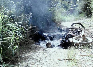 Bảo Lộc: Phát hiện người đàn ông chết cháy cùng chiếc xe máy