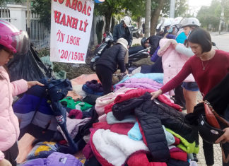 Đà Lạt: Mùa lạnh về nhộn nhịp thị trường áo ấm