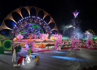 Đêm khai mạc Festival Hoa Đà Lạt đầy sắc màu