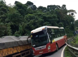 Vượt ẩu trên đèo Bảo Lộc: Tước giấy phép tài xế Thành Bưởi