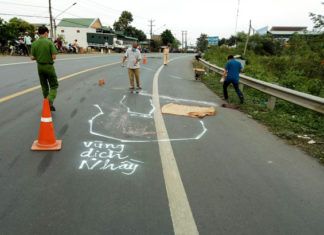 Lâm Đồng: Truy tìm xe gây tai nạn rồi bỏ trốn