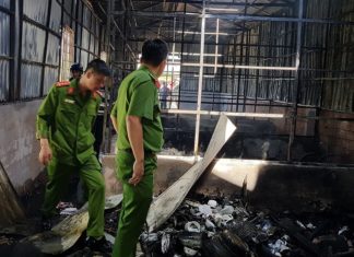 Đà Lạt: Hỏa hoạn thiêu rụi 2 căn nhà ngày cận Tết