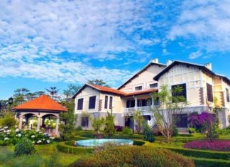 Biệt thự Đà Lạt cho thuê nguyên căn giá 57 tỷ đồng/đêm khiến du khách ngỡ ngàng