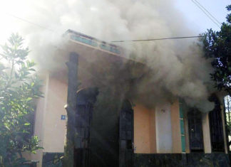 Bảo Lộc: “Bà hỏa” thiêu rụi 1 căn nhà của người dân