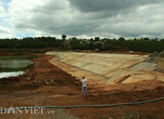 Di Linh: 300 ha cà phê chết khát bên dự án hồ chứa nước 62 tỷ đồng