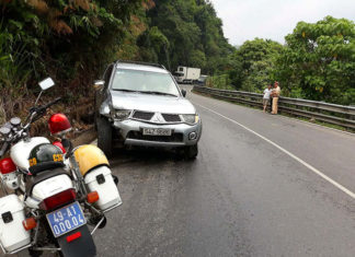 Đèo Bảo Lộc: Bị ô tô tông từ phía sau, nam thanh niên nguy kịch