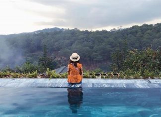 Đẹp quên lối về tại “BỂ BƠI TRÀN NÚI” đang hot rần rần ở Đà Lạt