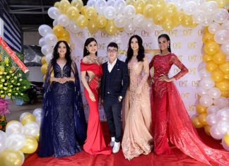 Mỹ nhân Việt hội tụ mừng khai trương Quốc Anh Trần Make up Academy tại TP. Bảo Lộc