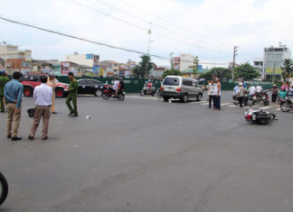Bảo Lộc: Ô tô tông xe máy, 2 người bị thương nặng