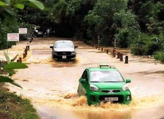 Bảo Lâm: Ngập Cống ngầm, Quốc lộ 55 bị chia cắt