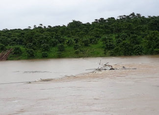 Bảo Lâm: Nước cuốn một người qua sông mất tích