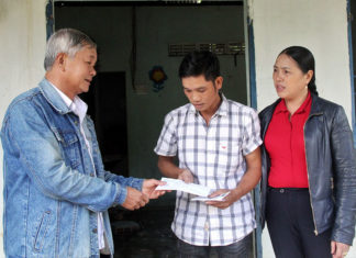 Bảo Lâm: Đã di dời 10 hộ dân đến nơi an toàn