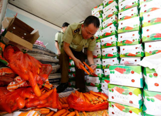 Lâm Đồng: Tịch thu gần 4 tấn cà rốt Trung Quốc nhập lậu